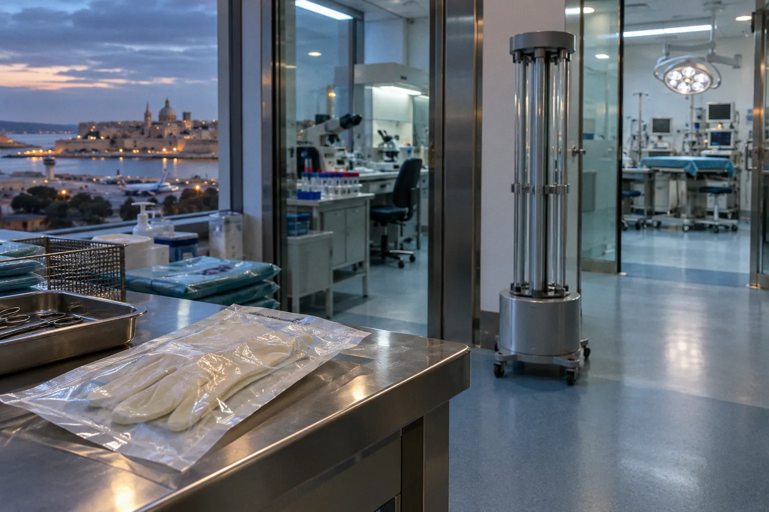 Sanificazione e prevenzione delle infezioni ospedaliere a La Valletta